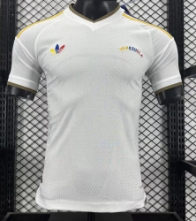 2026 venezuela white away player version S-4XL